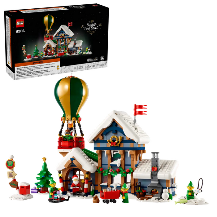 Lego 10339 Icons Christmas Santa's Post Office 