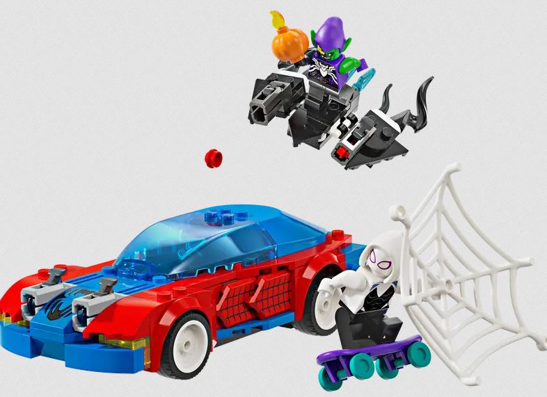 Lego 76279 Marvel Spider-man Race Car & Venom Green Goblin Ages:7+