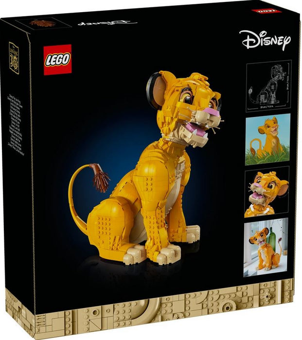 Lego 43247 Disney Young Simba The Lion King Ages:18+