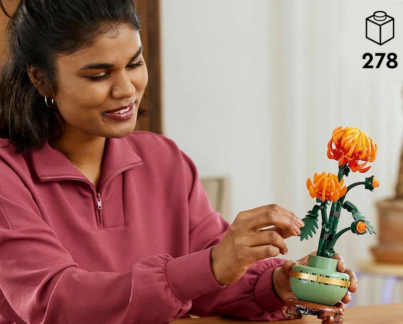 Lego 10368 Chrysanthemum Flower 