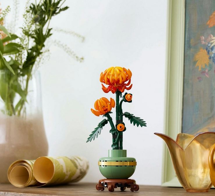 Lego 10368 Chrysanthemum Flower 
