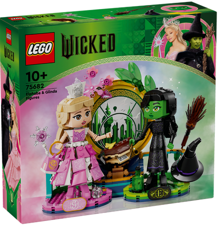 Lego 75682 Wicked Elphaba & Glinda Figures