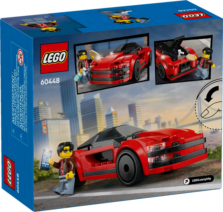 Lego 60448 City Red Sports Car