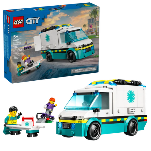 Lego 60451 City Emergency Ambulance 