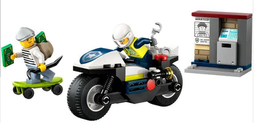 Lego 60455 City Police Motorcycle Chase Ages:4+