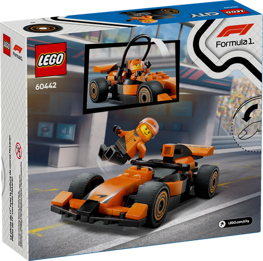 Lego 60442 City F1 Driver With Mclaren  Race Car