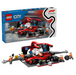 Lego 60443 City F1 Pit Stop & Pit Crew With Ferrari Car