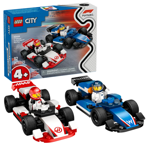 Lego 60464 City F1 Williams Racing & Haas F1 Race Cars Pack