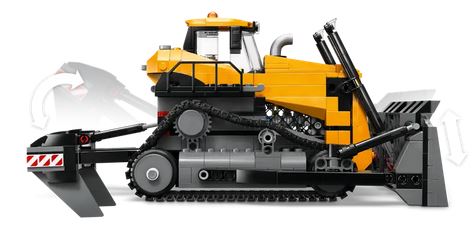 Lego 60466 City Yellow Bulldozer Ages:8+