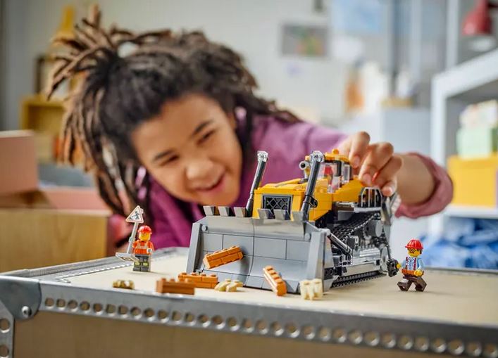 Lego 60466 City Yellow Bulldozer Ages:8+