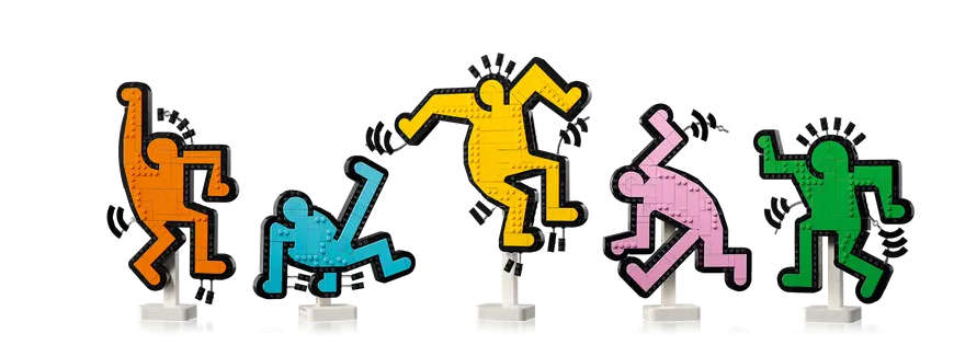 Lego 31216  Art Keith Haring - Dancing Figures 