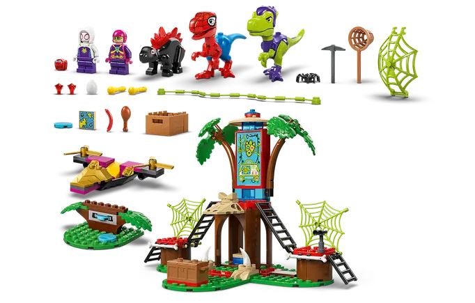 Lego 11200 Marvel Spidey & Gobby's Raptor Battle At Tree House Hq 4+