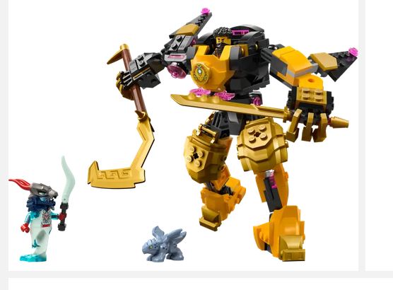 Lego 71839 Ninjago Arin's Spinjitzu Battle Mech Ages:7+
