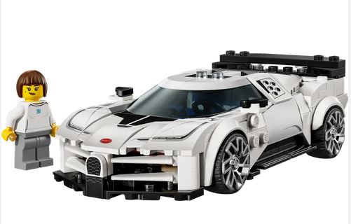 Lego 77240 Speed Cahmpions Bugatti Centodieci Sports Car Ages:9+