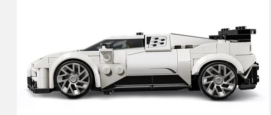 Lego 77240 Speed Cahmpions Bugatti Centodieci Sports Car Ages:9+