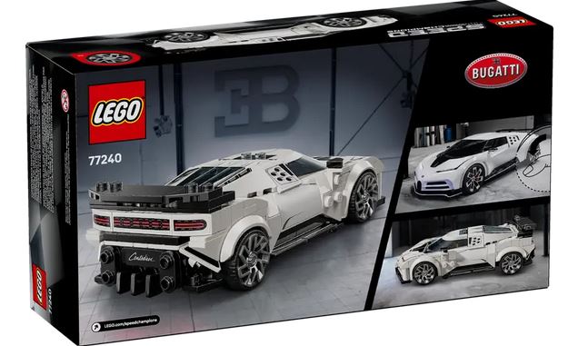 Lego 77240 Speed Cahmpions Bugatti Centodieci Sports Car Ages:9+