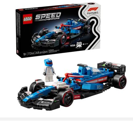 Lego 77246 Speed Champions F1 Visa Cash App Rb Vcarb Team