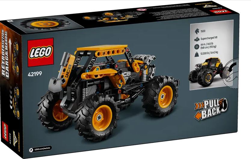 Lego 42199 Technic Monster Jam# Digatron# Pull-back