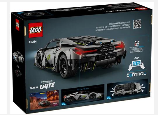 Lego 42214 Technic Lamborghini Revuelto Super Sports Car Ages:10+