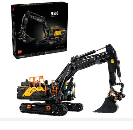 Lego 42215 Technic Volvo Ec500 Hybrid Excavator Ages:18+