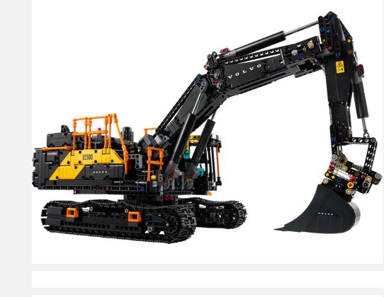 Lego 42215 Technic Volvo Ec500 Hybrid Excavator Ages:18+