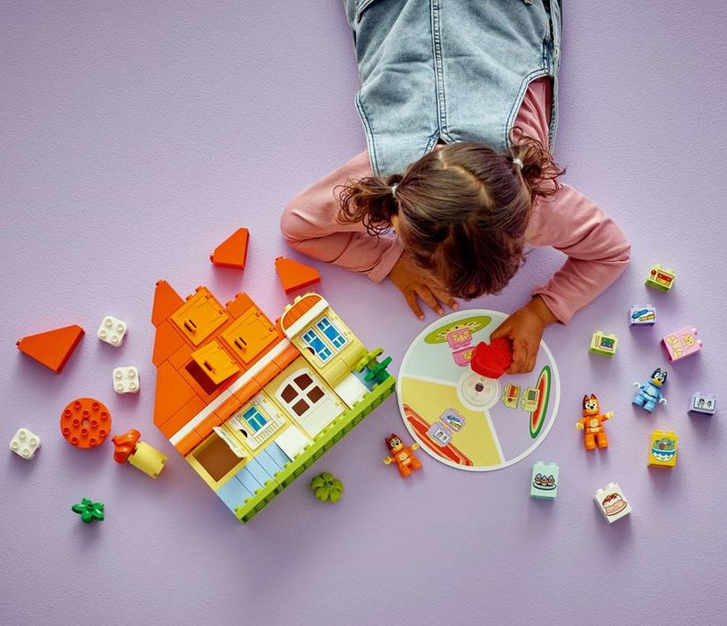 Lego 10459 Duplo Bluey's Family House With Memory Game