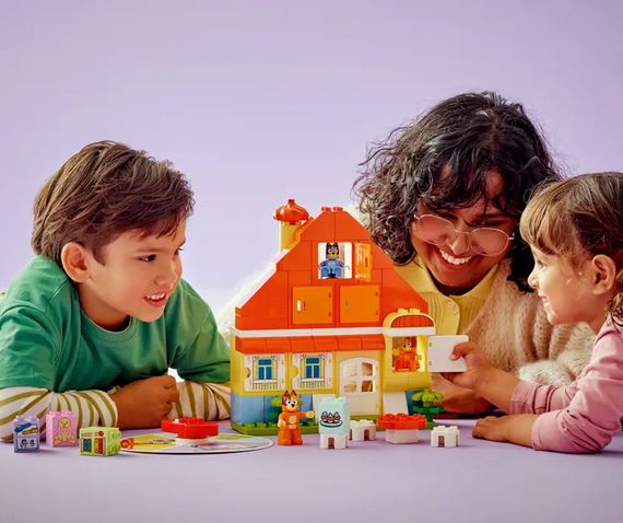 Lego 10459 Duplo Bluey's Family House With Memory Game