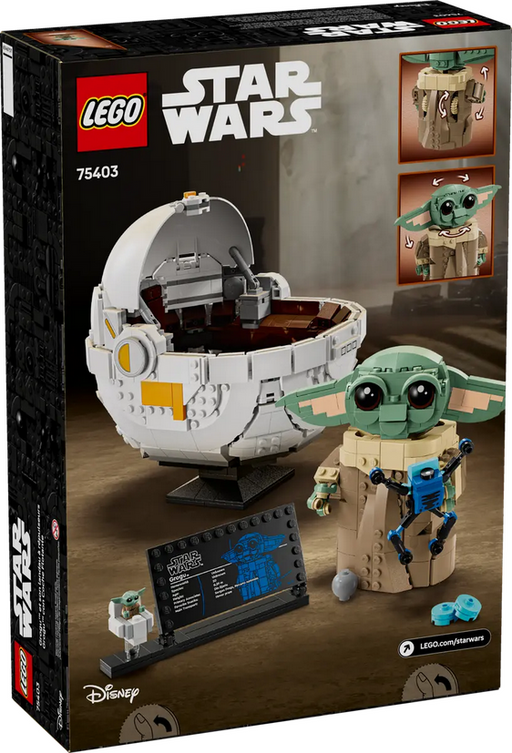 Lego 75403 Star Wars Grogu With Hover Pram