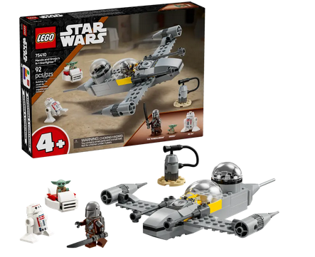 Lego 75410 Star Wars Mando & Grogu's N-1 Starfighter# Age:4+