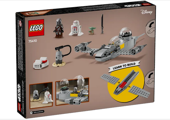 Lego 75410 Star Wars Mando & Grogu's N-1 Starfighter# Age:4+