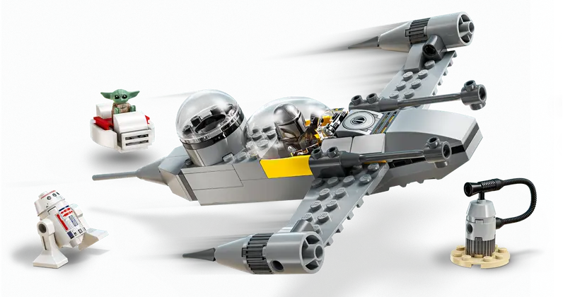 Lego 75410 Star Wars Mando & Grogu's N-1 Starfighter# Age:4+