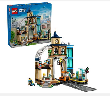 Lego60469 City Central Train Station Ages: 7+