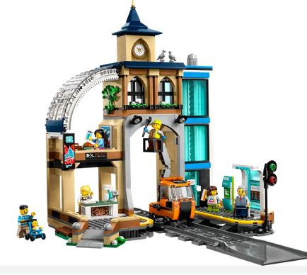 Lego60469 City Central Train Station Ages: 7+