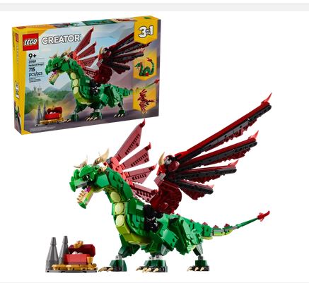 Lego 31161 Creator Medieval Dragon