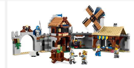 Lego 31168 Creator Medieval Horse Knight Castle 3 In 1