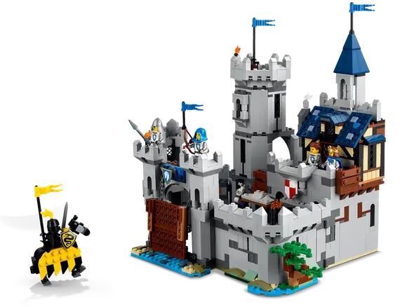 Lego 31168 Creator Medieval Horse Knight Castle 3 In 1