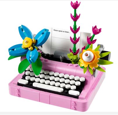 Lego 31169 Creator Typewriter With Flowers