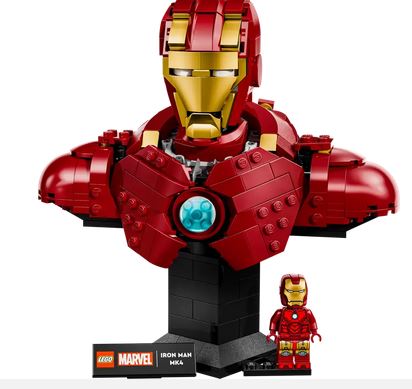Lego 76327 Marvel Iron Man Mk4 Bust Ages:18+