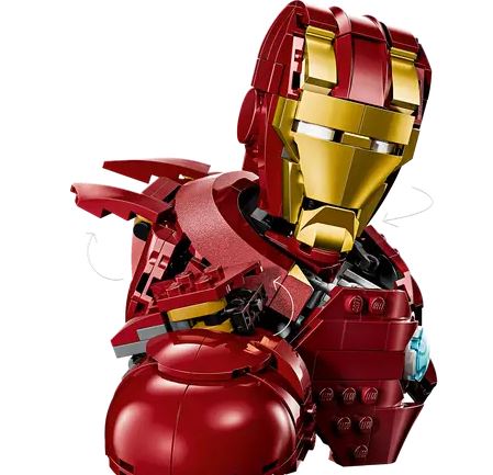Lego 76327 Marvel Iron Man Mk4 Bust Ages:18+