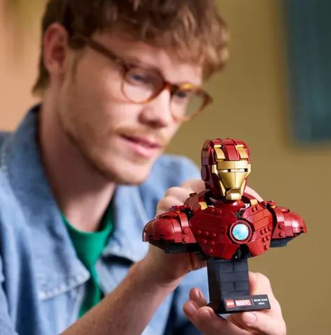 Lego 76327 Marvel Iron Man Mk4 Bust Ages:18+