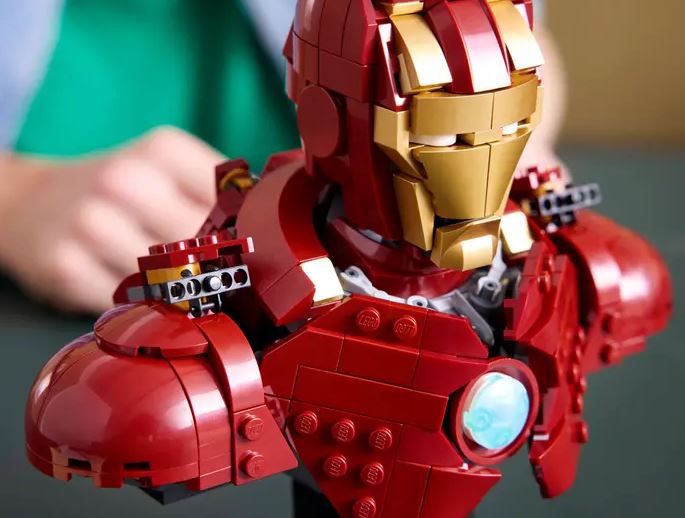 Lego 76327 Marvel Iron Man Mk4 Bust Ages:18+