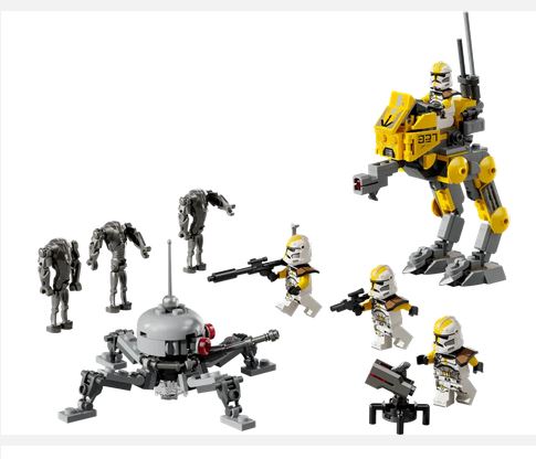 Lego 75431 Star Wars 327th Atar Corps Clone Troopers Battle Pack