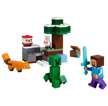 Lego 21583 Minecraft Steve's Taiga Adventure