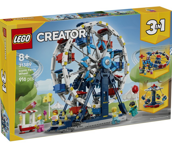 Lego 31389 Creator Ferris Wheel 3 In 1 Set