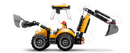 Lego 60480 City Yellow Backhoe Loader
