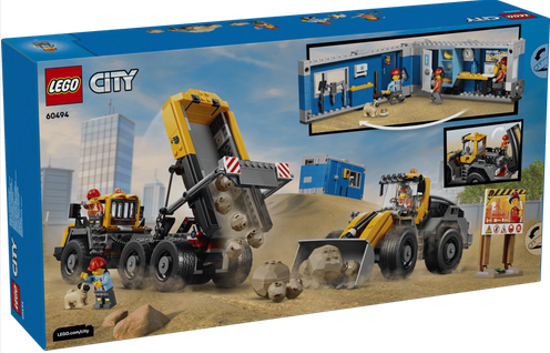 Lego 60494 City Dump Truck & Front End Loader