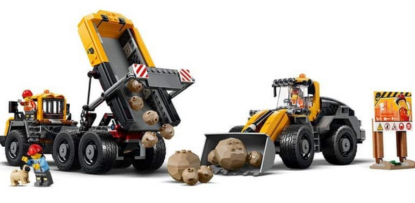 Lego 60494 City Dump Truck & Front End Loader