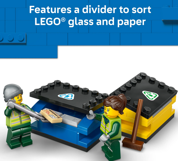 Lego 60495 City Recycling Truck