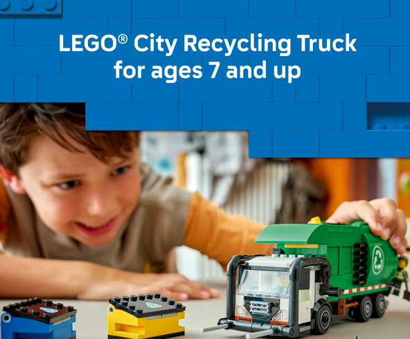 Lego 60495 City Recycling Truck