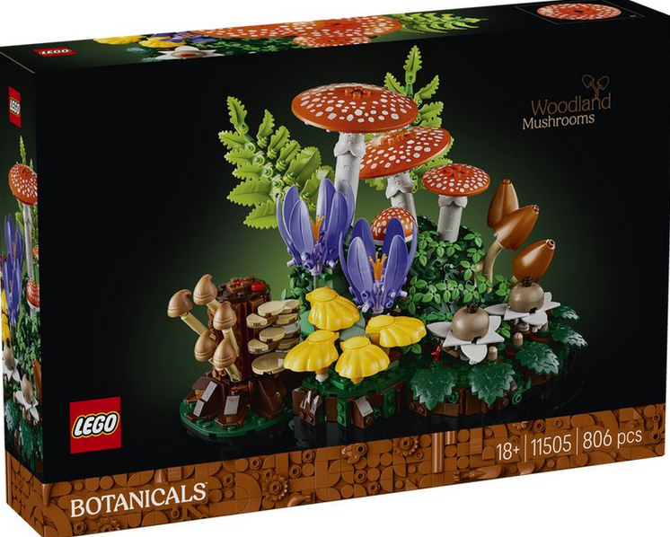 Lego 11505 Botanicals Woodland Mushrooms